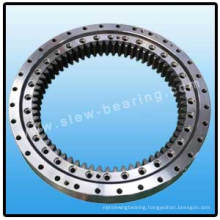 Double row ball slewing bearing with with Internal gear for turntable